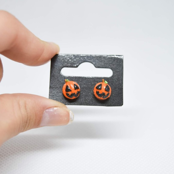 Modossa Other - 🎃Handmade Halloween Pumpkin Earrings🎃